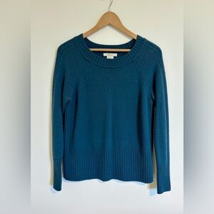 Boden Blue Wool and Cashmere Blend Pullover Sweater Size Small